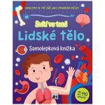 Jiri Models Samolepková knížka svítí ve tmě Lidské tělo – Zboží Dáma