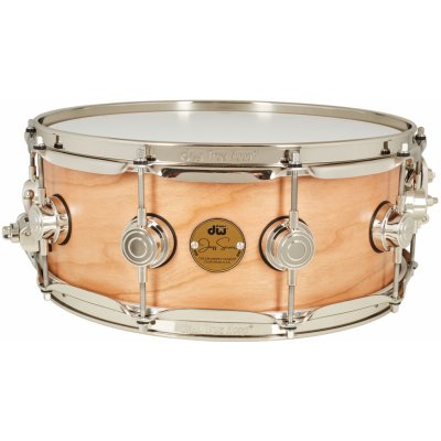 DW 14" x 5,5" SO Natural Cherry/Gum Nickel Hardware Snare Drum – Hledejceny.cz