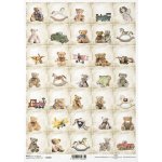 Itd. Collection Rýžový papír Dětské hračky retro A4 – Zbozi.Blesk.cz