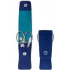 Kosmetické nůžky Premium Line Manikúrová sada 3-dílná PL875 modrá