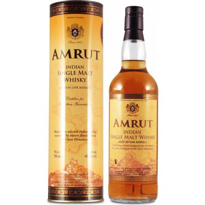 Amrut Indian Single Malt 46% 0,7 l (tuba) – Hledejceny.cz