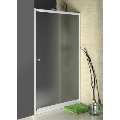 Aqualine Amadeo 100 cm sprchové dveře sklo BRICK BTS100 – Zboží Dáma