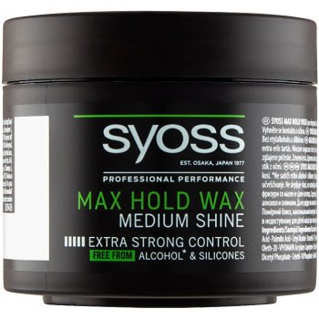Syoss Max Hold stylingový vosk s extra silnou fixací 150 ml
