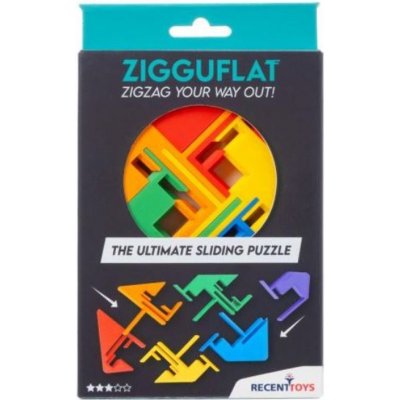 RecentToys Zigguflat Puzzle – Sleviste.cz
