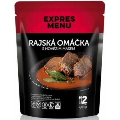Expres Menu rajská s hovězím masem 5 x 600 g – Zboží Dáma