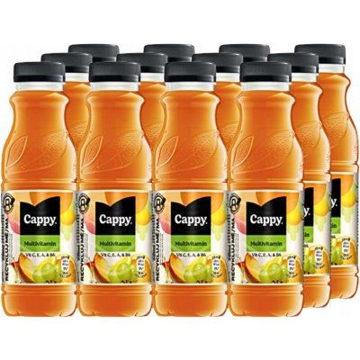 Cappy Džus multivitamin 52% 12 x 330 ml – Hledejceny.cz
