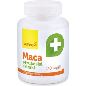 Wolfberry Maca peruánská extrakt kapsle prostata potence vitalita 140 kapslí