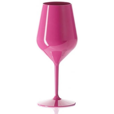 Nerozbitná sklenice na víno 470ml (1ks) Růžová