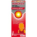 NUROFEN PRO DĚTI JAHODA POR 40MG/ML POR SUS 100ML – Hledejceny.cz