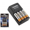 Nabíječka baterií Camelion BC-1010B + 4x AA 2500mAh