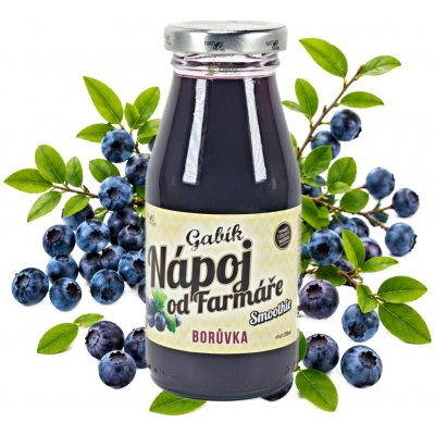 Nature NoTea Gabík Ovocný nápoj Borůvka 200 ml – Sleviste.cz