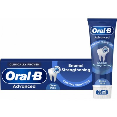 Oral-B Advanced Enamel Strengthening Clean Mint 75 ml – Hledejceny.cz
