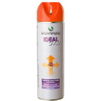 Soppec Sprej fluorescenční, Ideal, oranžový, 500 ml – Zboží Mobilmania