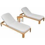Higold NL Zahradní set lehátka Pallisad s odkládacím stolkem HG3014140 – Hledejceny.cz