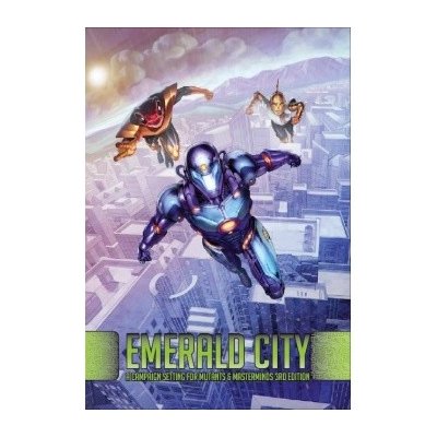 Green Ronin Publishing Mutants & Masterminds 3rd Edition: Emerald City Campaign Setting EN – Zboží Živě