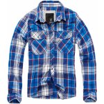 Brandit pánská kostkovaná košile modrá – Zbozi.Blesk.cz