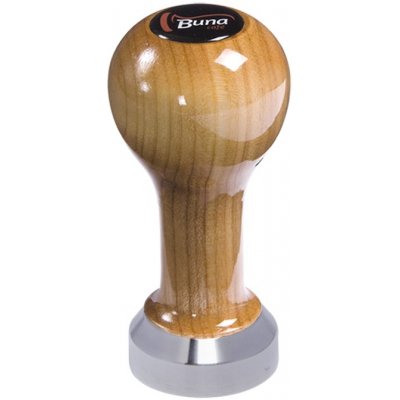 Buna Café Tamper třešeň, lak, TP, nerez mat, plochý 41 mm – Zboží Mobilmania