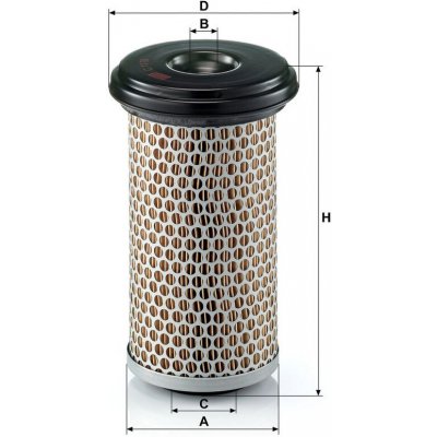 MANN-FILTER Vzduchový filtr MANN C1176 (MF C1176) – Hledejceny.cz