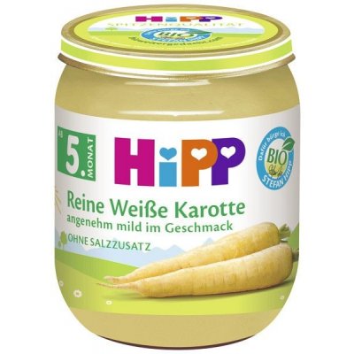 HiPP Bio Bílá mrkev 125 g – Zbozi.Blesk.cz