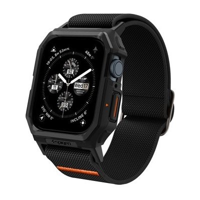 SPIGEN Lite Fit Pro, matte black - Apple Watch 45mm/44mm ACS07103 – Zbozi.Blesk.cz