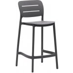 Kave Home Morella 65 cm šedá plastová zahradní barová židle – Hledejceny.cz