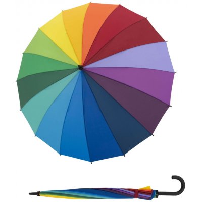 Derby Golf partnerský holový deštník Rainbow – Sleviste.cz