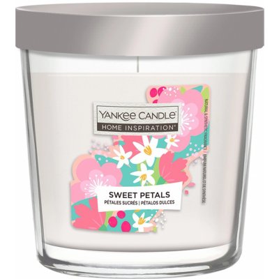 Yankee Candle Vonná svíčka ve skle Home Inspiration Sweet Petals, 200 g – Zbozi.Blesk.cz