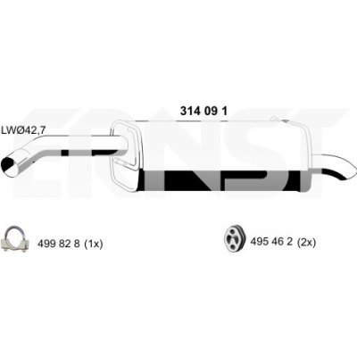 ERNST 314091 | Zboží Auto
