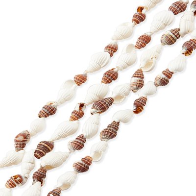 Přírodní mořské mini mušle - bílé a hnědé - cca 6 ~ 10 mm x 10~18 mm - 1 ks Barva: Bílá – Hledejceny.cz