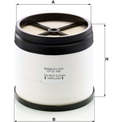 MANN-FILTER Vzduchový filtr MANN MF CP27150 – Hledejceny.cz