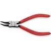 Kleště kulaté Knipex 44 31 J12 kleště na pojistné kroužky Vhodné pro (kleště na pojistné kroužky) vnitřní kroužky 12-25 mm Tvar hrotu zahnutý o 45°