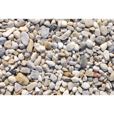 Oblázky křemene bílé-pestré 16-32 mm 25 kg PE pytel – Zboží Mobilmania