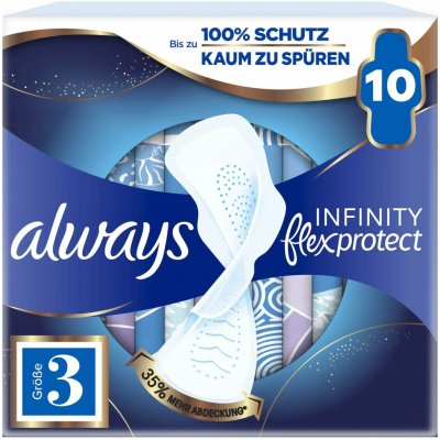 Always Infinity Night velikost 3 vložky s křidélky 10 ks – Hledejceny.cz