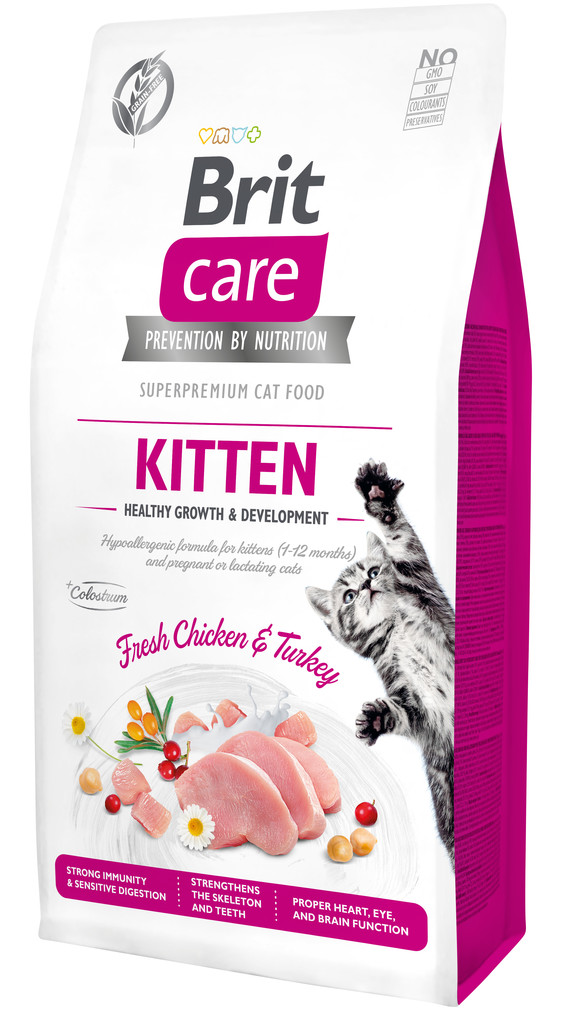 Brit Care Cat Grain-Free Kitten Healthy Growth & Development 7 kg