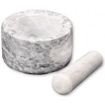 KESPER Hmoždíř s paličkou 71505 bílý leštěný mramor Ø 13 cm – Zbozi.Blesk.cz