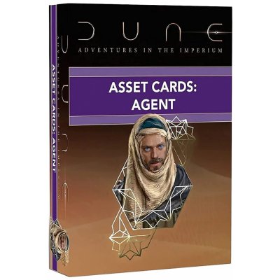Modiphius Entertainment Dune RPG: Asset Cards Agent – Zboží Živě