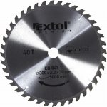 EXTOL PREMIUM pilový kotouč s SK plátky, 300x2,2x30mm, 40T, šířka SK plátků 3,2mm – Zboží Dáma