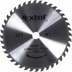 EXTOL PREMIUM pilový kotouč s SK plátky, 300x2,2x30mm, 40T, šířka SK plátků 3,2mm – Zboží Mobilmania