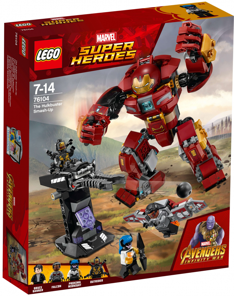 LEGO® Super Heroes 76104 Střetnutí s Hulkbusterem