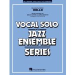 HELLO Adele Vocal Solo with Jazz Ensemble partitura + party – Hledejceny.cz