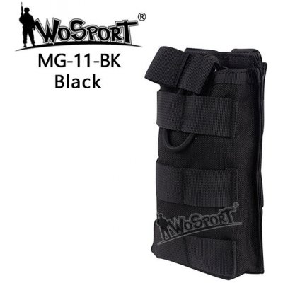 Wosport WST otevřená MOLLE sumka na zásobník AR15 / M4 Černá – Hledejceny.cz