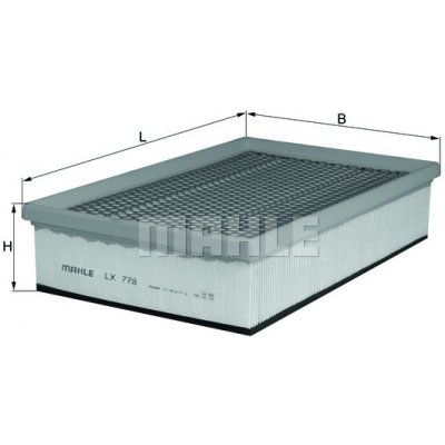 KNECHT Vzduchový filtr LX 778 – Hledejceny.cz