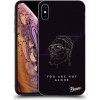 Pouzdro a kryt na mobilní telefon Apple Pouzdro Picasee ULTIMATE CASE Apple iPhone XS Max - You are not alone