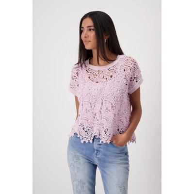 MONARI HAVANNA dámský svetr lila – Zboží Mobilmania