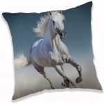 Jerry Fabrics Polštář White horse 40x40 – Zboží Mobilmania