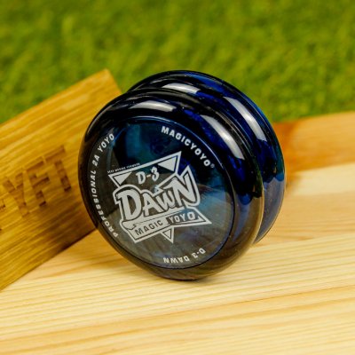 MagicYoyo Magic D3 loopovací yoyo na 2A triky Průhledná Tm. Modrá – Hledejceny.cz