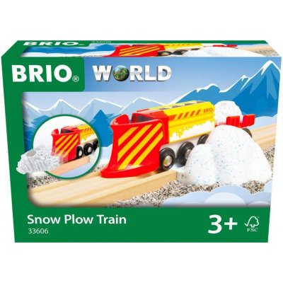 Brio World 33606 Vlak se sněhovým pluhem – Zboží Mobilmania