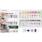 Easy akrylové barvy 24 ks – Zboží Dáma