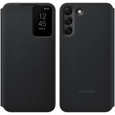 Samsung Clear View Galaxy S22+ černé EF-ZS906CBEGEE – Zboží Mobilmania