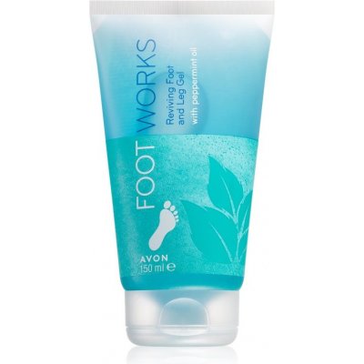 Avon Povzbuzující gel na nohy a chodidla s mátovým olejem Foot Works (Reviving Foot & Leg Gel) 150 ml – Zboží Mobilmania